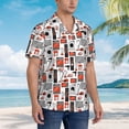 thumbnail image 5 of Daiia Modern Life Hawaiian Shirt for Men Gentle Cotton Regular Short Sleeve Casual-Medium, 5 of 9