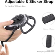 Protective Case for Meta Quest 3 Controller, VR Gamepad Anti-collision Accessory with 1 Pair Of Thumb Grip Caps-Black