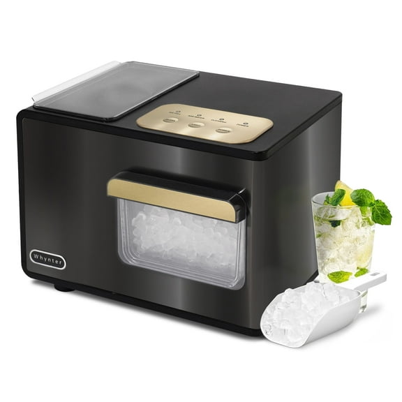 Whynter SonicSnö Countertop Nugget Ice Maker, 40lbs/24hrs, Commercial IBX-388BG