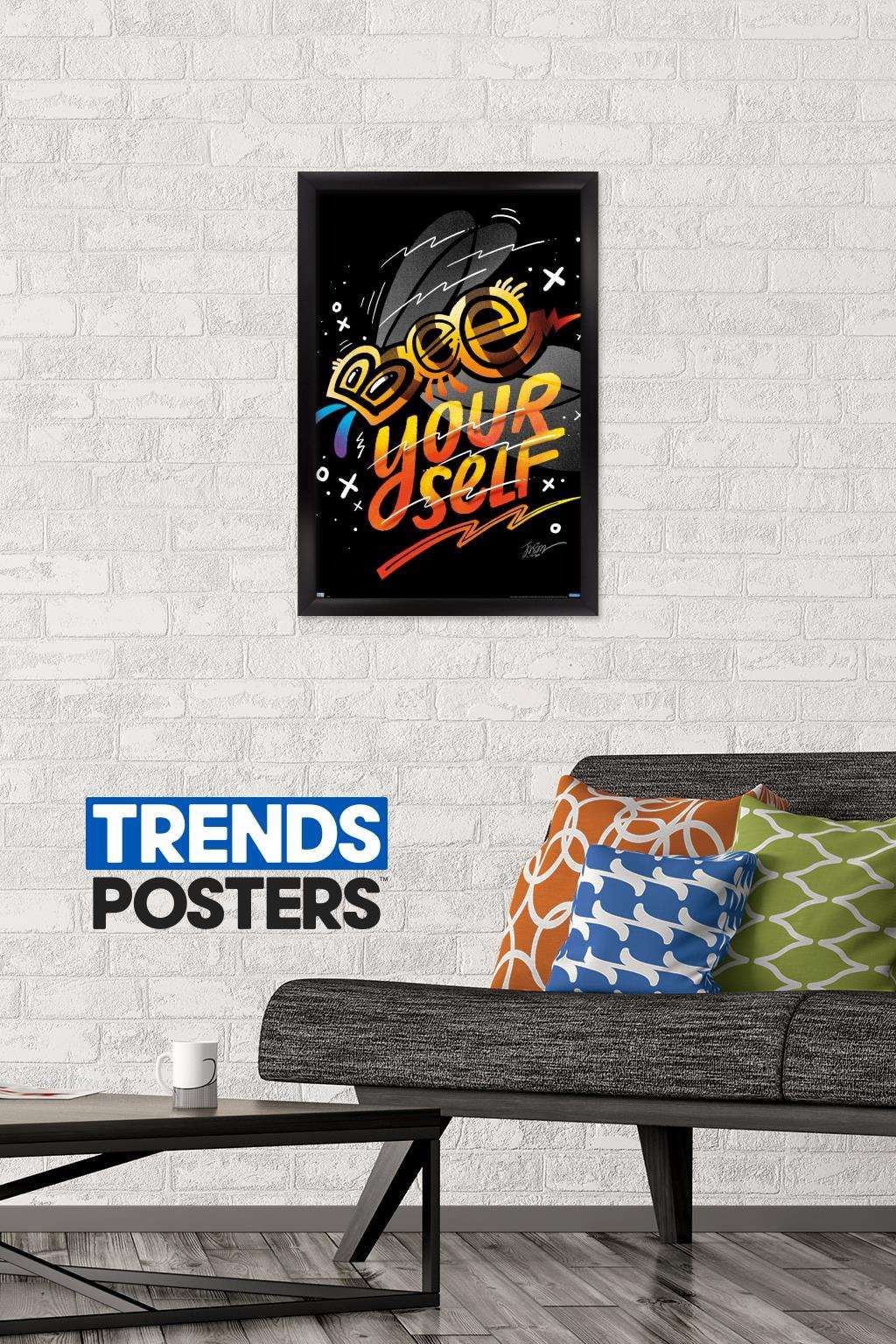 Jason Naylor - Bee Yourself Wall Poster, 14.725" x 22.375", Framed