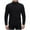 #253-Black, variant on Yusimy Men's Knit Sweater Solid Color Long Sleeve Mock Neck Slim Fit Modern Classic Pullover
