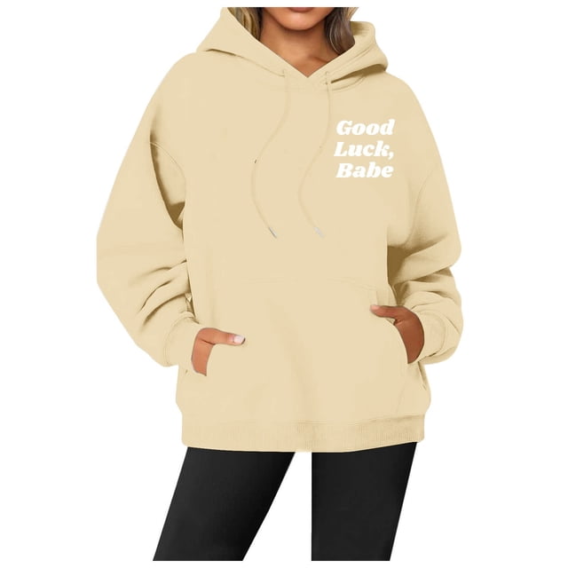 WEAIXIMIUNG Robe Sweat-Shirt Filles Mode Décontractée Imprimé à Capuche Manches Longues avec Poche Haut