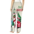 thumbnail image 3 of Bingfone Pajamas For Women,Merry Christmas 1 Pajama Pants With Pockets-Large, 3 of 9