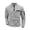 Grey, variant on lnmuld Men's Sweatshirts Striped Corduroy Pullover Zipper Sleeve Athletic Casual Shirt Quarter Zip Workout Top for Streetwear Fashion Size:S