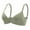 Green, variant on 2 Pack Underwire Bras for Women Smooth Seamless Front Closure Back Wireless Thin Bralettes Push Up Underwear,Beige,32