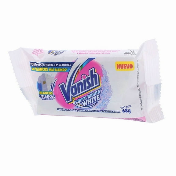 VANISH JABON PARA ROPA EN BARRA QUITAMANCHAS BLANQUEADOR 3pack
