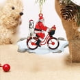 thumbnail image 4 of Fiudx Colgante de Papá Noel, Adorable Cachorro de Acrílico, Adorno Colgante para Árbol de Bicicleta, Accesorio para Oficina y Coche, Diseño de Colores Vibrantes, Ideal para Navidad y Acción de Gracia, 4 of 6