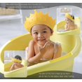 thumbnail image 3 of Gorro de ducha para bebé, gorro de ducha para niños, visera para protección de ojos y oídos para niños de 0 a 9 años, 3 of 5