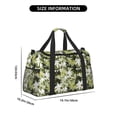thumbnail image 3 of Fotbe Hawaii Palms Bolsa de Viaje con Estampado, Bolsa de Fin de Semana para Mujer con Compartimento para Zapatos, Bolsa de Gimnasio con Bolsillo Húmedo, 3 of 7