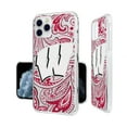 thumbnail image 4 of Wisconsin Badgers iPhone Paisley Design Clear Case, 4 of 7