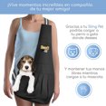 thumbnail image 4 of Mascretta Mochila Transportadora para Perros. Sling Pet para Perros y Gatos para Paseos o Viajes Mascretta  Mochila para Mascotas, 4 of 7