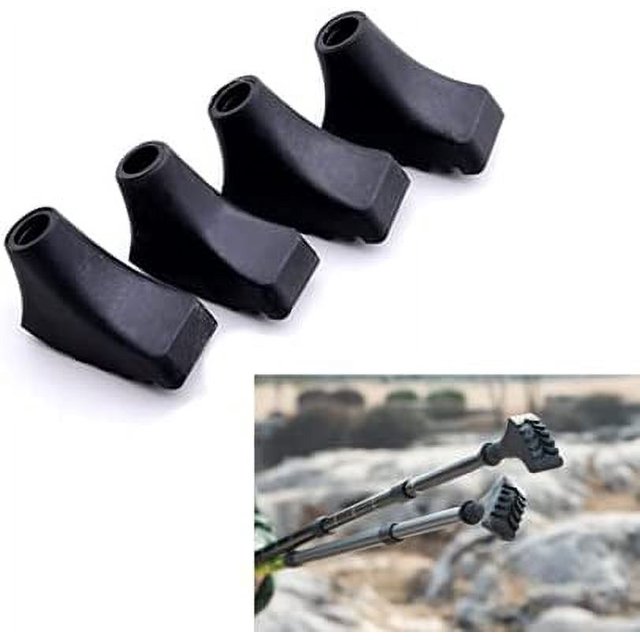 4 Embouts en Caoutchouc pour Bâtons de Marche - Pieds en Caoutchouc pour Bâtons de Randonnée, Bâtons de Marche, Bâtons de Randonnée - Embouts en Caoutchouc pour Bâtons de Marche, Randonnée, Bâtons de Randonnée