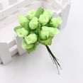 thumbnail image 3 of Soumake 1 Bouquet Artificial Flower 12 Rose Heads Diy Craft Home Party Wedding Decor Household, 3 of 8