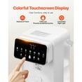 thumbnail image 6 of KFFKFF Countertop Instant Hot Water Dispenser with Adjustable Temperatures & Volumes, 118oz Detachable Tank, Rapid Heating, Touchscreen Control, and Child Safety Lock for Home Use, 6 of 9