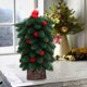 thumbnail image 4 of Adornos navideños, adornos navideños, pequeño adorno para árbol de Navidad, mini árbol de Navidad, decoración navideña, escenario para sala de estar, escritorio, dormitorio, adornos, mini árboles deco, 4 of 7
