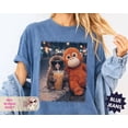 thumbnail image 4 of Punch Monkey Shirt, Baby Monkey Punch Shirt, Punch Iced Coffee Shirt, Plush Coffee Graphic tee, 4 of 6