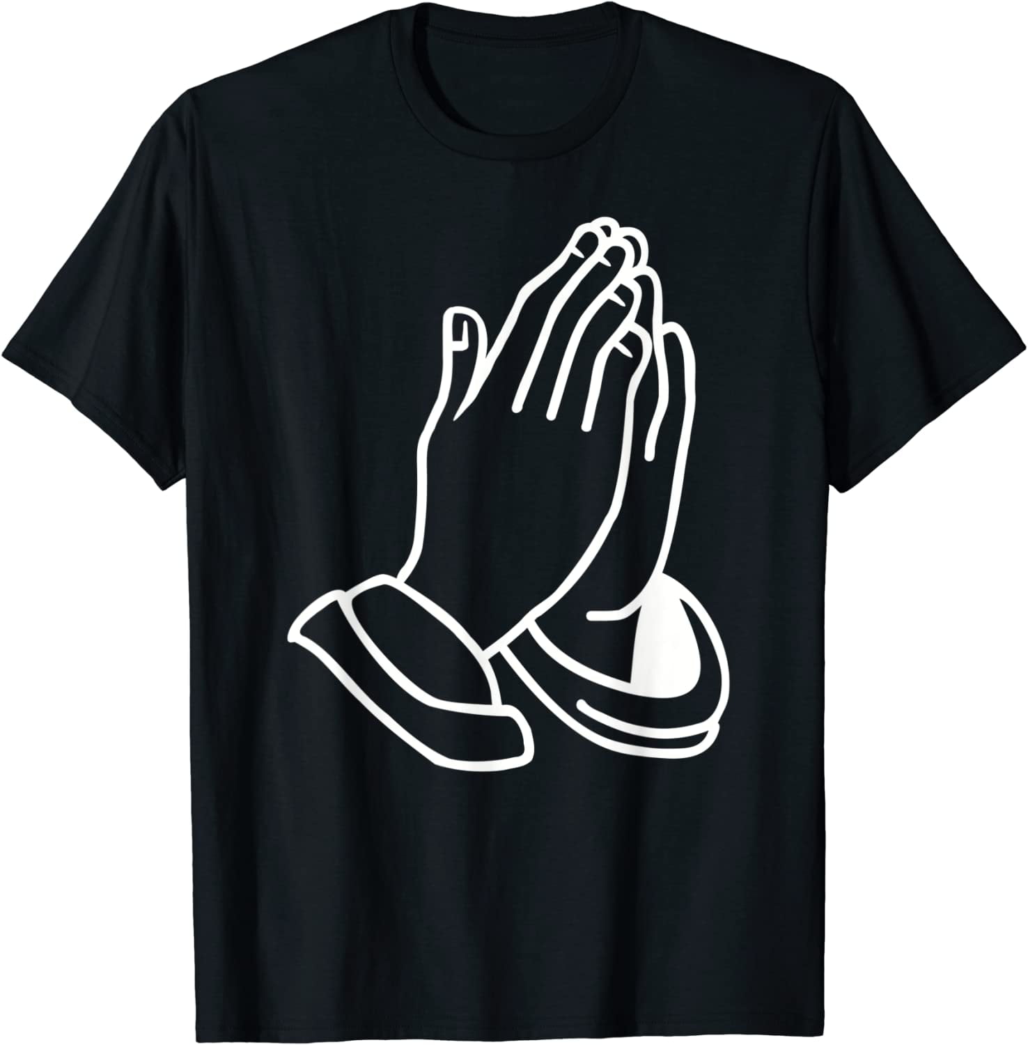 Jesus Christian Praying hands T-Shirt - Walmart.com
