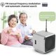 thumbnail image 4 of Altavoz Bluetooth, minialtavoz inalámbrico portátil con pantalla. Compatible con discos, tarjetas y conexiones auxiliares para teléfonos móviles, ordenadores, portátiles y MP3/MP4., 4 of 9