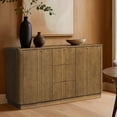 thumbnail image 2 of Teamson Home Potomac Modern Solid Wood Sideboard with Push-to-Open Storage, Adjustable Shelf, 3 Drawers & 2 Cabinets, 2 of 13