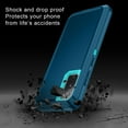 thumbnail image 4 of Petocase Shockproof Rugged Cell Phone Case for Samsung Galaxy S20 FE, Turquoise, 4 of 7