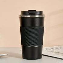 Harlier Travel Coffee Mug Spill Proof 12oz, Insulated Coffee Cup, Coffee Tumbler, Reusable Coffee Cups with Seal Lid, Vacuum Stainless Steel Coffee Travel Mug to Go for Hot/Ice Coffee Tea