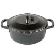 1 Piece Lodge L1SP3 1 Qt. Pre-Seasoned Cast Iron Dutch Oven