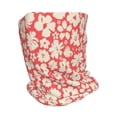thumbnail image 2 of KLL Beige Flowers Pirnt Wicking Running Beanie Head Wrap Cycling Bandana for Men Women, 2 of 8