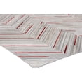thumbnail image 2 of Exquisite Rugs Natural Hide Ivory/Beige/Red/Multi Leather Hide Hand-Tufted Area Rug, 2 of 4