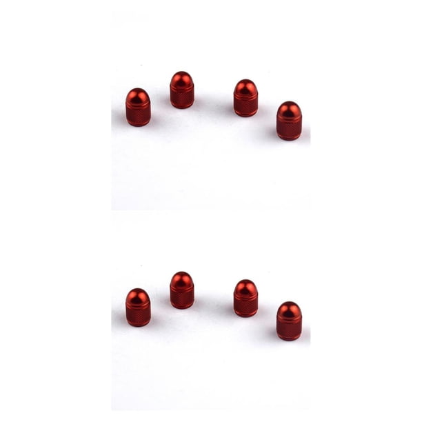 Riwesomey 4 Uds tapas de vástago de válvula de rueda componentes de repuesto accesorios de cubierta de componentes modificados ruedas de coche a prueba Rojo 2piezas Riwesomey CBP492960