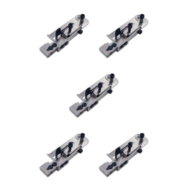 Monstrate Accesorios para cremalleras, máquina de coser Industrial, clip para cremalleras, resistente y duradero, prensatelas con cremallera Type2 NO2