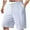 White, variant on BiZtdJrK Golf Shorts for Men Drawstring Elastic Waist Jogger Shortsknee Length Lightweight Sweat Shorts with Pockets Birthday Gift Black XL