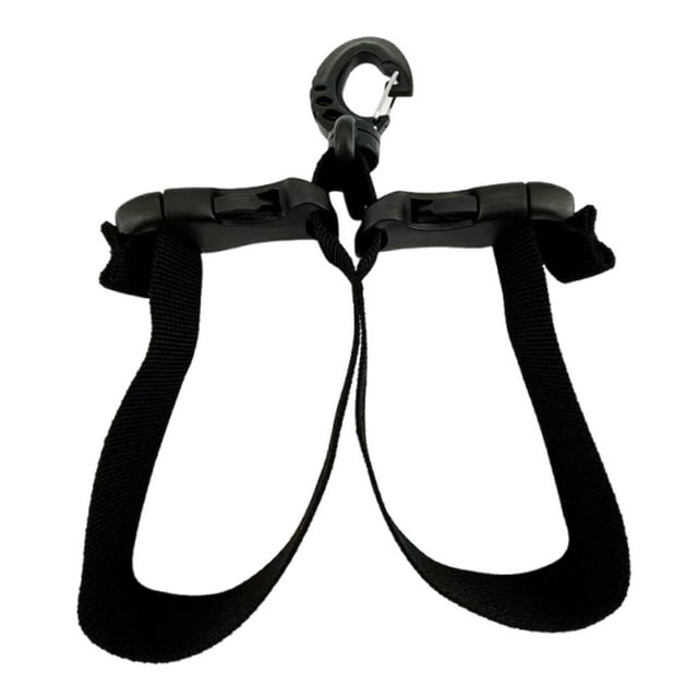 Lipstore Diving Fin Strap, Versatile Replacement for Professional Equipment, Swimming Fin Black