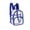 Blue, variant on Clear Backpack Mini Backpack Transparent Pvc Small Bag with Zippered Compartments for Stadium Events Concerts Sports Games Theme Parks Daily Use Waterproof Lightweight
