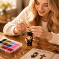 thumbnail image 3 of 3D Beaded Graduation Figurine Kit, DIY Bead Craft Set, ,Beginner-Friendly with Full Materials & Instructions,Handmade Keepsake & Desk Decor for Graduation Party, Graduation Gifts & Collectibles(A), 3 of 6