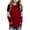 Red, variant on TFEOQRY Tween Girls Solid Color Sweatershirts Fashionable Long Sleeved Sport Loose Fitting Shoulder Length Long Sleeved Round Neck Top T-Shirt