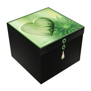 Large Gift Box Heart Kabiss 10x10x8" No Wrapping Needed Pops Up In Seconds - EZ Gift Box