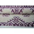 thumbnail image 3 of Ladole Rugs Modern Soft Trellis Geometric Bedroom Dining room Living Room Carpet Area Rug in Ivory-Berry, 3 of 4
