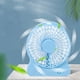 thumbnail image 1 of Ventilador de escritorio con carga USB, para mesita de noche, con ajuste de tres velocidades, pequeño y silencioso, portátil, ideal para oficina y dormitorio., 1 of 6