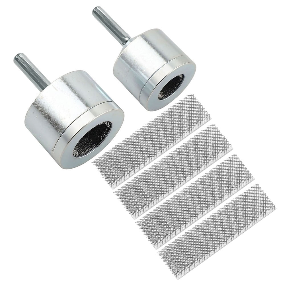 3Pcs 15+22Mm Electric Drill Pipe Cleaner, Copper Pipe Metal Pipe Cleaning Brush 15Mm+22Mm