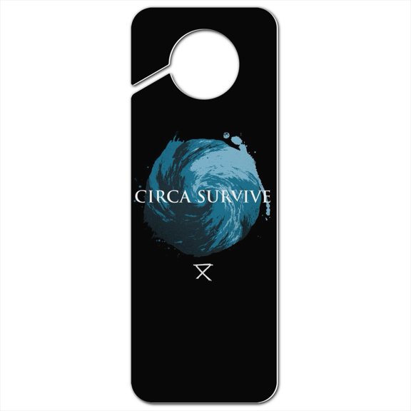 Circa Survive Eye of the Storm Plastic Door Knob Hanger Sign