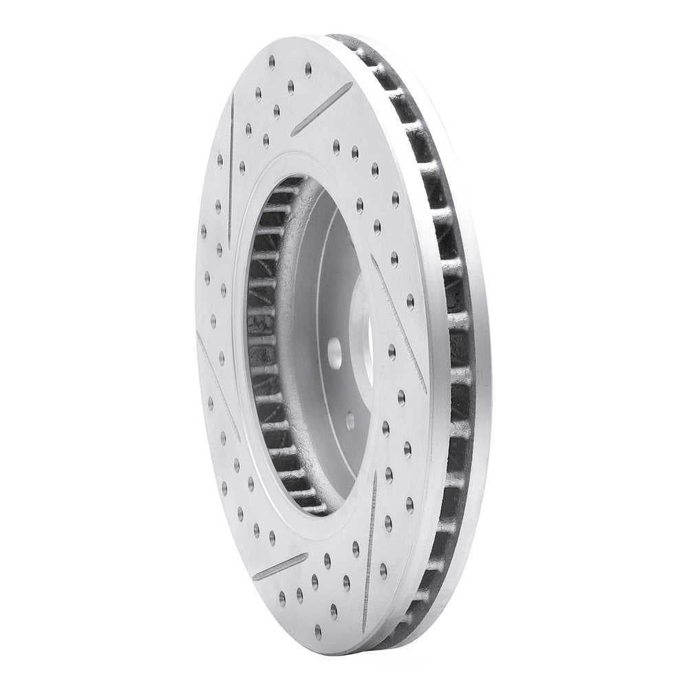 Dynamic Friction Company 830-45014R DFC Geoperformance Rotor - Drilled and Slotted