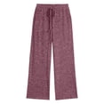 thumbnail image 5 of SUNBS Women's Pants Stretch Knit Wide Leg High Waist Drawstring Lounge Sweatpants with Pockets, 5 of 9