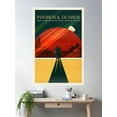 thumbnail image 2 of Phobos & Deimos Space Age Cruise Aboard The Moon Of Mars Spacex Vintage Travel Poster Style Poster Wall Art, Modern Wall Decor For Living Room Bedroom, 16x24 UNFRAMED, 2 of 3