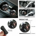 thumbnail image 6 of Xoenoiee Horse United States Flag 15 PCS Car Seat Cover Full Set, with Steering Wheel Cover Seat Belt Strap Cover Trash Can Rear View Mirror Cover Coaster Keychain Air Vent Storage Bag, 6 of 7