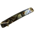 thumbnail image 1 of French Amie Small 2 1/4" Tokyo Onyx Silver Grey Black Hair Clip Barrette, 1 of 62