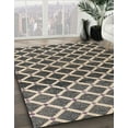 thumbnail image 2 of Ahgly Company Indoor Rectangle Abstract Tan Brown Area Rugs, 6' x 9', 2 of 2