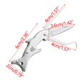 thumbnail image 3 of RYRDWP Clearance "Multifunctional Foldable Stainless Steel Keychain – Toothpick, Knife, Bottle Opener & More – Portable EDC Tool", 3 of 6