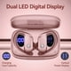 thumbnail image 2 of Auriculares inalámbricos bmani T16 Bluetooth con LED rosa, 2 of 6