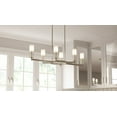 thumbnail image 4 of CRZ648BN Quoizel Lighting Cruz - 6 Light Linear Chandelier-10.25 Inch Tall and 48 Inch Wide-Brushed Nickel Finish, 4 of 4
