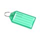 thumbnail image 1 of Toystoory Llavero Etiqueta de nombre Tarjeta de equipaje Llavero Llavero portátil Etiqueta de clasificación visible Bolso de mano Maleta Artesanía Verde, 1 of 6